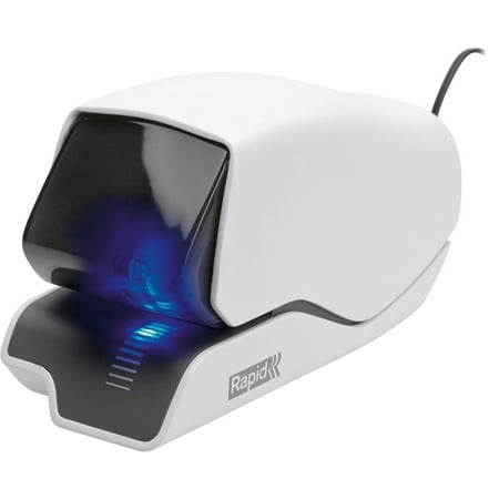 Rapid 5025e Cartridge Electric Stapler, White, Blue
