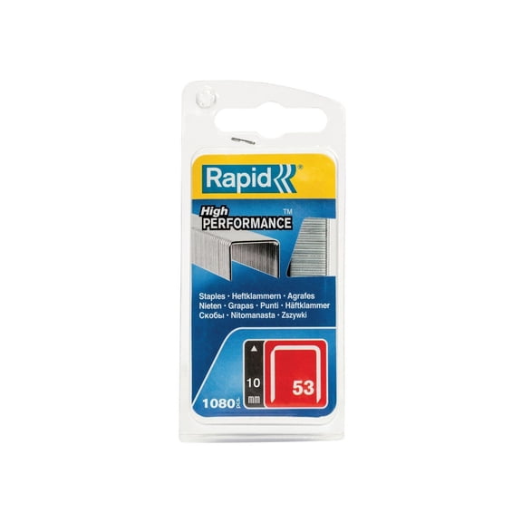 Rapid 53 Series Galvanised Staples