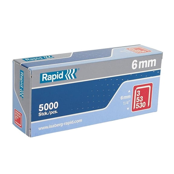 Rapid 53 Series Galvanised Staples