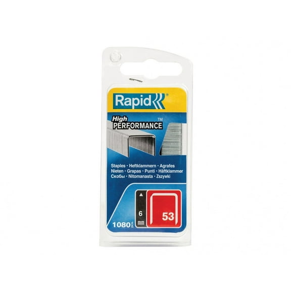 Rapid 53 Series Galvanised Staples