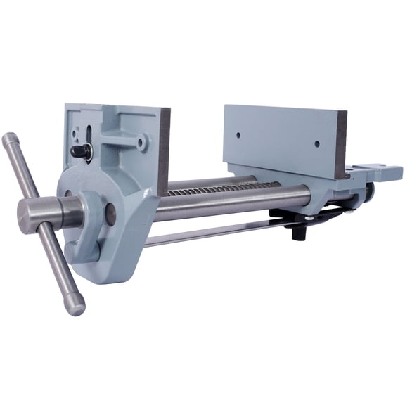 Rapid Action Woodworking Vise Quick Release Lever for Quick Adjustments 7 Inch Jaw Width Made with Heavy-Duty Cast Iron