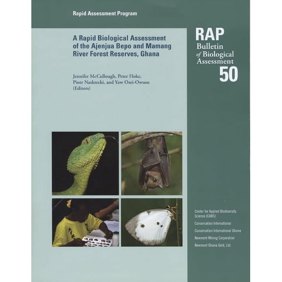Rapid Assessment Program: A Rapid Biological Assessment of the Konashen Community Owned Conservation Area, Southern Guyana : RAP Bulletin of Biological Assesesment #51 (Series #51) (Paperback)