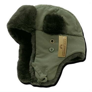 PULLIMORE Men Women Trooper Trapper Hat Warm Winter Hats with Ear Flap ...
