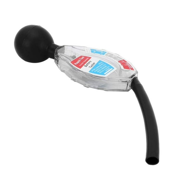 Rapid Battery Hydrometer Tester, Deep Cycle Battery Tool, Fast Detection Tool for 6V 12V 24V Golf Cart Battery System (Inhalation)