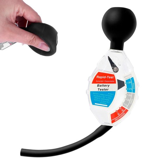 Rapid Battery Hydrometer Tter, Deep Cycle Tool for 6V 12V 24V Golf Cart System (Inhalation)