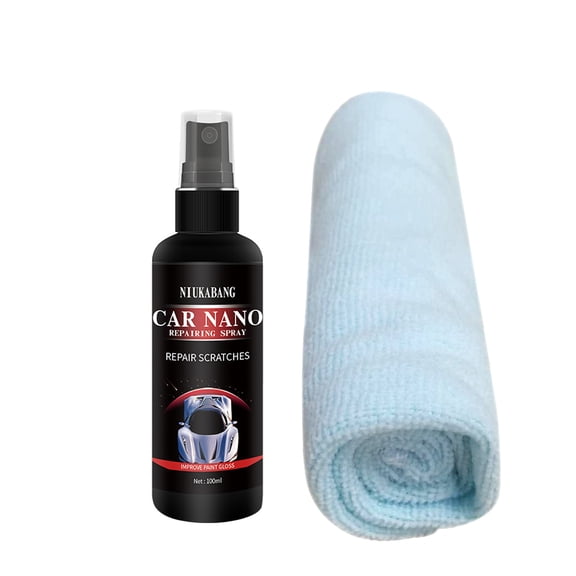 Rapid Ceramic Coating for Cars, NanoCeramic Paint Sealant Polish Spray, DurableShine and Protection Against Scratches High Temperature Repair 100ml