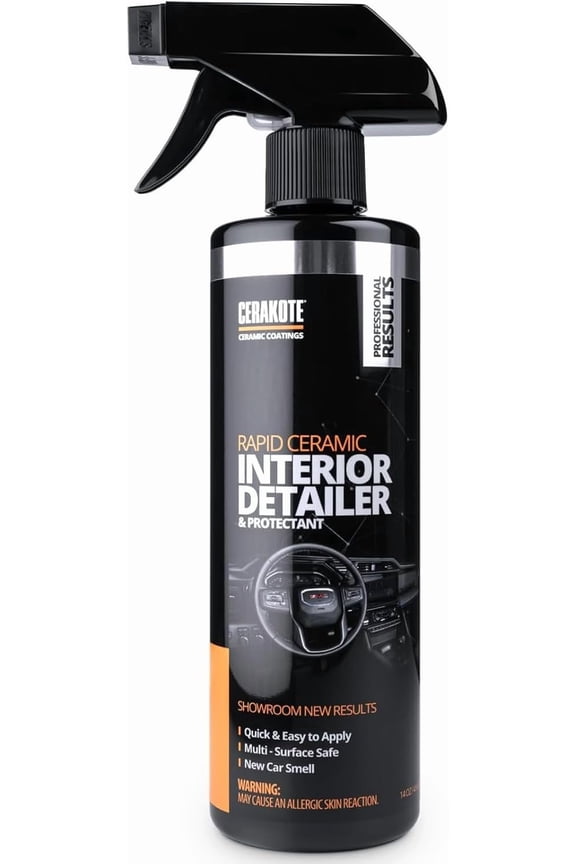 Rapid Ceramic Interior Detailer and Protectant Spray - Multi-Surface - 14 fl oz