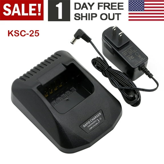 Rapid Charger KSC-25 For Kenwood TK-2170 TK-2360 TK-3140 TK-3160 TK-3170 Radio