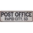 thumbnail image 1 of Rapid City, Sd Post Office Sign Vintage 6x18 206180011460, 1 of 1