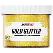 Rapid Cure Gold Glitter Screen Printing Plastisol Ink Quart - 32 oz.