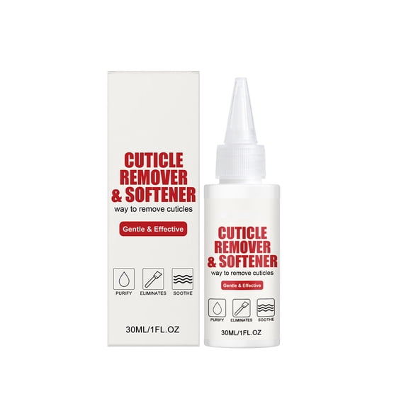 Rapid Cuticle Remover, Mild Nail Dead Softener – Instant Professional Cuticle Remover Gel, Softens & Removes Dead Skin, Gentle Nail Treatment 30ml