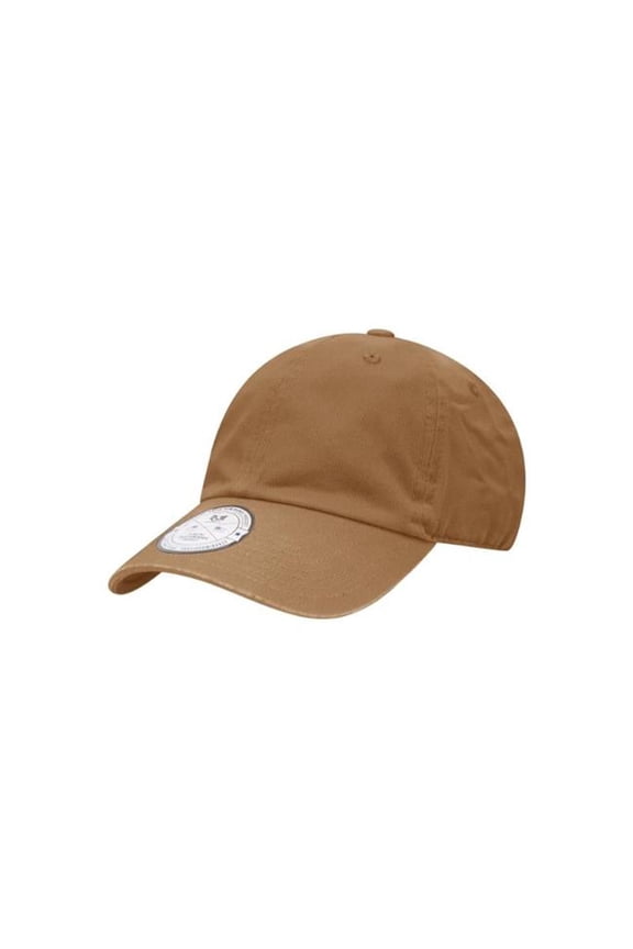 109-COY Basic Low Profile Cotton Washed Cap, Coyote