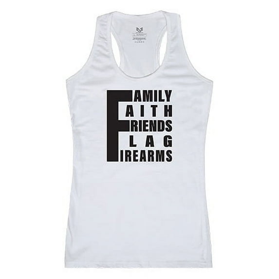 Rapid Dominance 5 Things YDMW 1 Graphic Tank Top, White - Medium