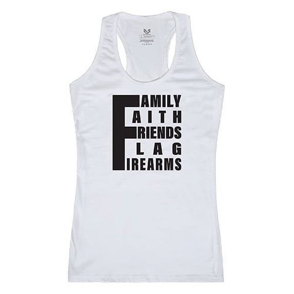 Rapid Dominance 5 Things YDMW 1 Graphic Tank Top, White - Small