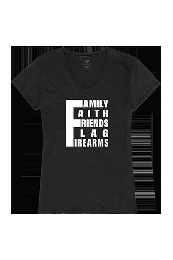 5 Things YDMW 1 Graphic V-Neck T-Shirts, Black - Medium