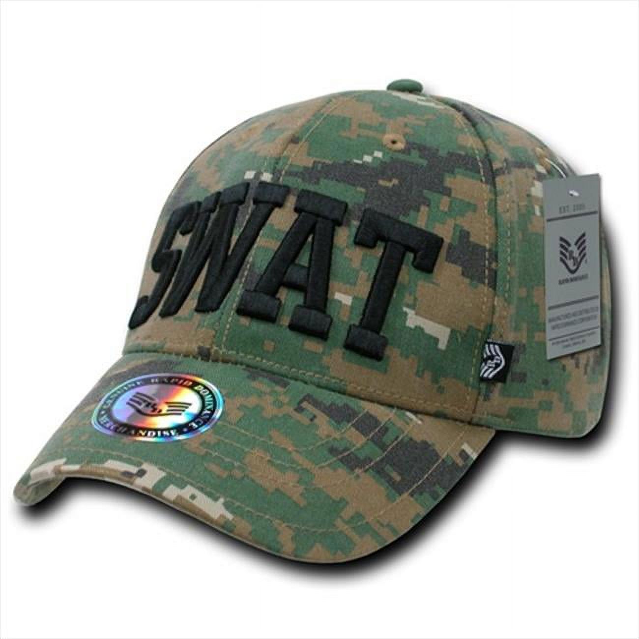 Rapid Dominance 943-SWAT Digital Military -Law Caps - Swat - image 1 of 3
