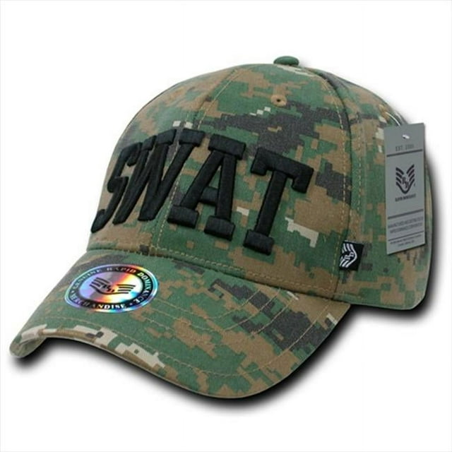 Rapid Dominance 943-SWAT Digital Military -Law Caps - Swat