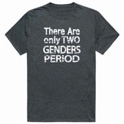 Rapid Dominance AM1-200-HCH-03 America Genders Period Short Sleeve T-Shirt, Heather Charcoal - Large