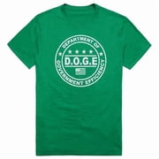 Rapid Dominance AM1-203-KEL-01 America D.O.G.E 1 Short Sleeve T-Shirt, Kelly - Small