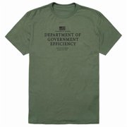 Rapid Dominance AM1-206-OLV-01 America D.O.G.E 2 Short Sleeve T-Shirt, Olive - Small