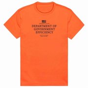 Rapid Dominance AM1-206-ORN-04 America D.O.G.E 2 Short Sleeve T-Shirt, Orange - Extra Large