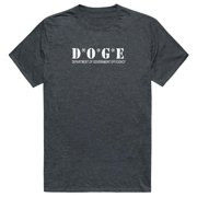 Rapid Dominance AM1-207-HCH-04 America D.O.G.E 3 Short Sleeve T-Shirt, Heather Charcoal - Extra Large