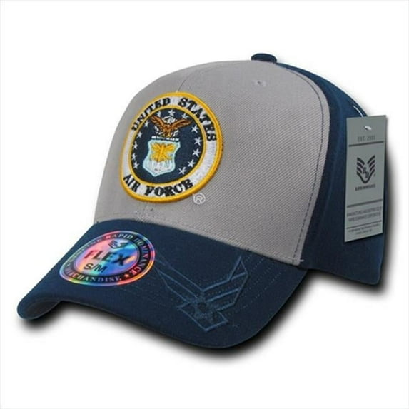 Flex Military Caps, AirForce, Grey, S_M