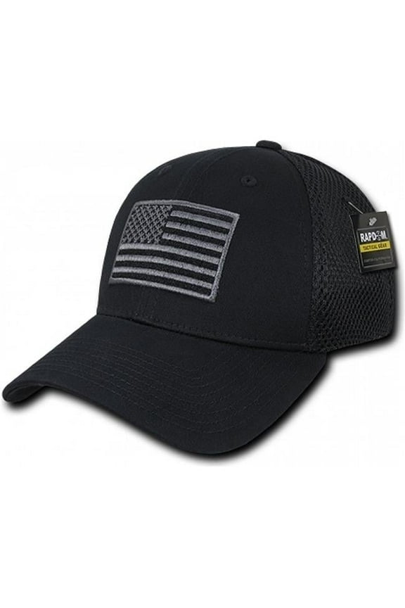 Air Mesh Flex Cap - Black - One Size Fits Most