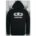 thumbnail image 1 of Rapid Dominance Airborne Parachute Badge Graphic Mens Pullover Hoodie [Black - XL], 1 of 1