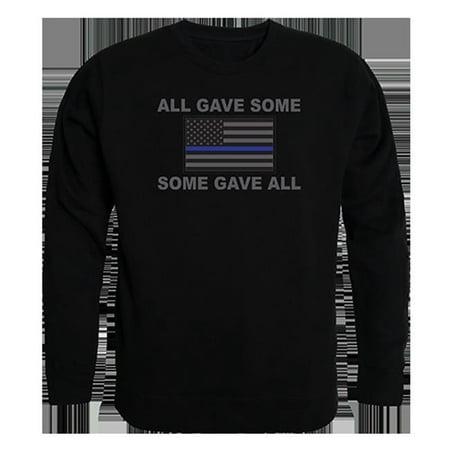 Rapid Dominance All Gave Some Graphic Crew Neck Sweatshirt, Black - Large
