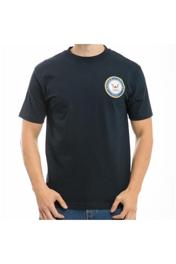 Basic Military T Shirt - Navy - Small