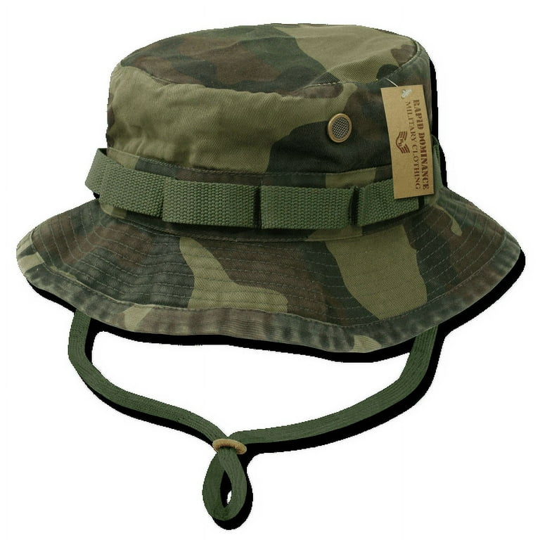 Rapid Dominance Boonies Vintage Jungle Bucket Military Fishing Hunting Rain Hats  Caps 