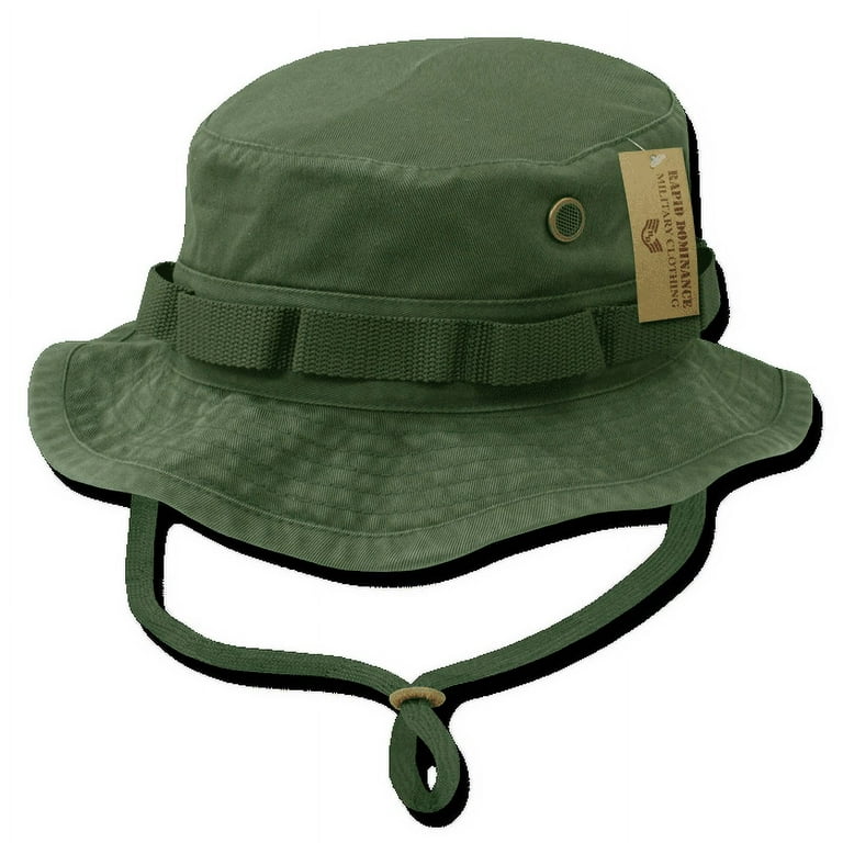 Rapid Dominance Boonies Vintage Jungle Bucket Military Fishing Hunting Rain Hats  Caps 