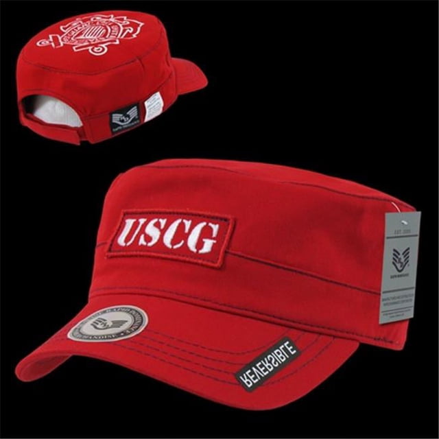 Rapid Dominance Cadet Reversible Caps- USCG- Red - Walmart Business ...