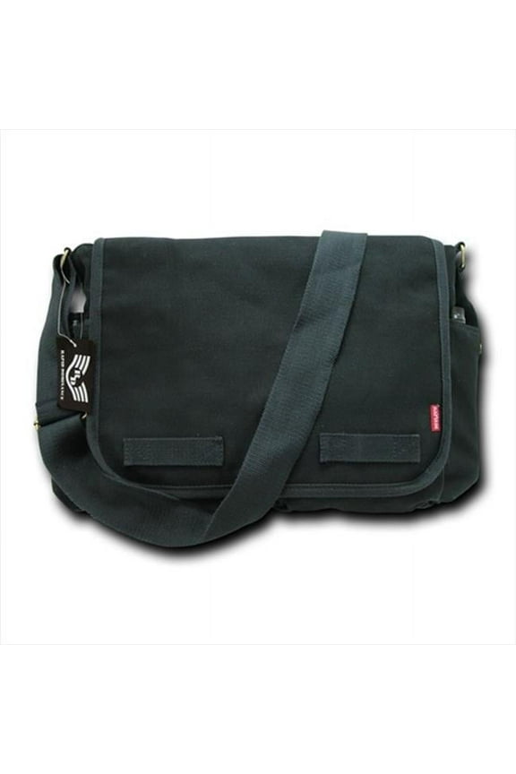 Classic Military Messenger Bags, Black