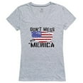thumbnail image 1 of Rapid Dominance  Dont Mess with America Graphic V-Neck T-Shirts, Heather Grey - 2XL, 1 of 1