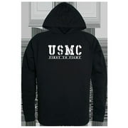 Rapid Dominance First 2 Graphic Pullover Sweatshirt, Black - 2XL