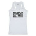 thumbnail image 1 of Rapid Dominance  Freedom Isnt Womens Graphic Tank Top, White - Large, 1 of 1