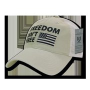 Rapid Dominance Freedom Relaxed Trucker USA Cap, Stone