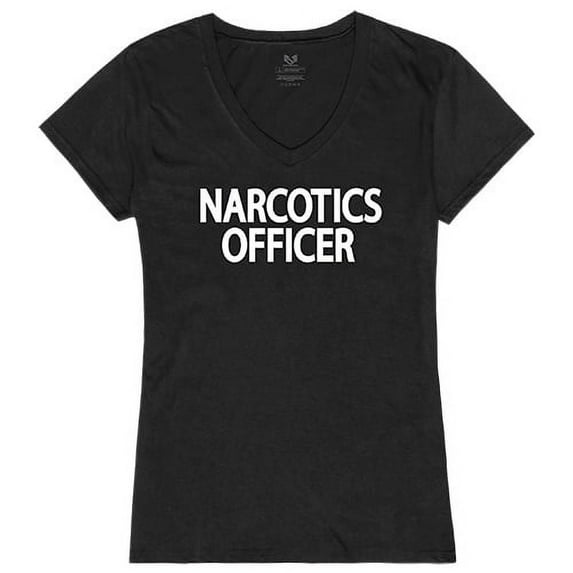 Rapid Dominance G03 Graphic V-Necks, Distressed Flag-Narcotics - Black-S