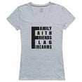 thumbnail image 1 of Rapid Dominance G03-U11-HGY-01 5 Things YDMW 1 Graphic V-Neck T-Shirts, Heather Grey - Small, 1 of 1