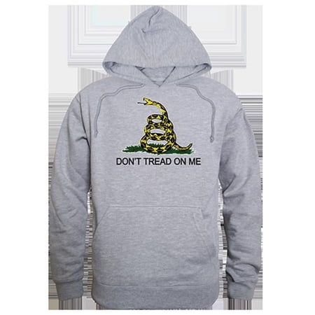 Rapid Dominance Gadsden Graphic Pullover Sweatshirt, Heather Gray - Small