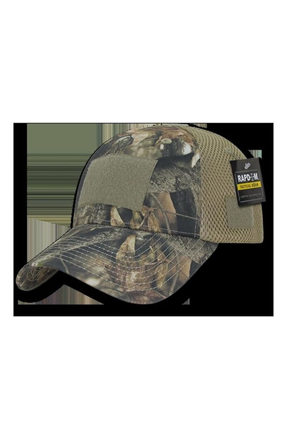 Rapid Dominance  Hybricam Air Mesh Tactical Caps, Grey Bark