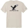 thumbnail image 1 of Tactical Graphic T, Live Free, Sand, M, 1 of 3