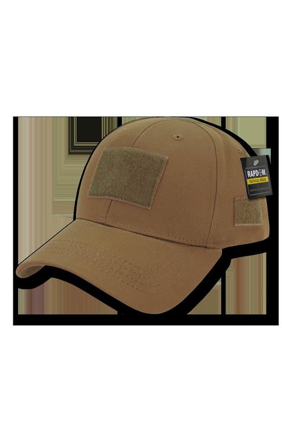 Low Crown Structured Tactical Cap, Coyote