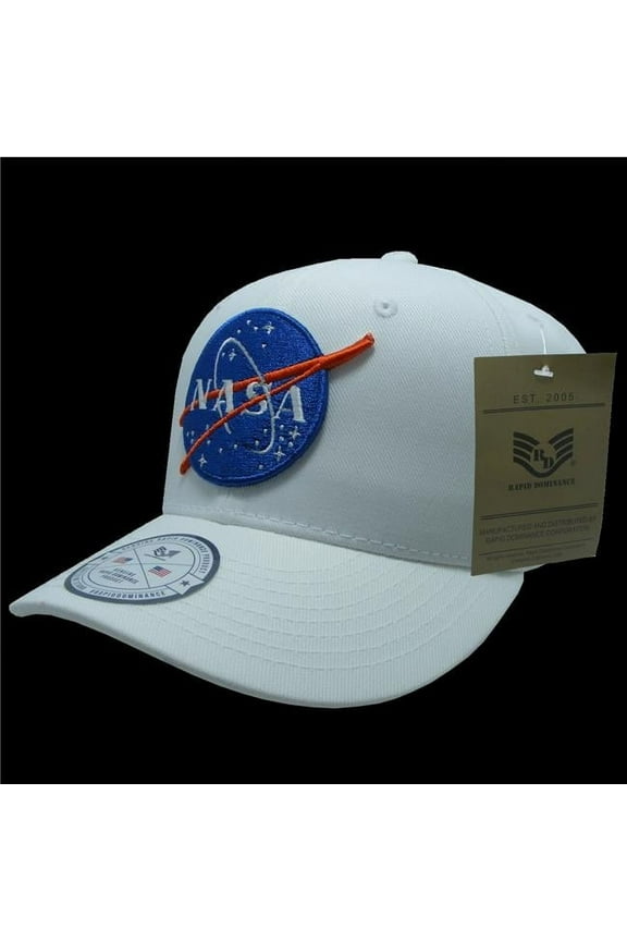 Meatball NASA Deluxe Cap, White - One Size