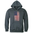 thumbnail image 1 of Rapid Dominance Men Vertical USA Flag Pullover Hoodie Hoody American Slate (2XL), 1 of 1