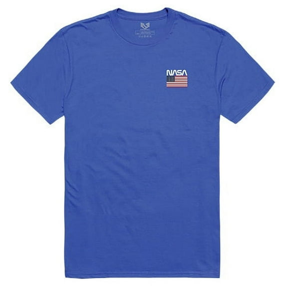 Rapid Dominance NAS1-WO1-RYL-02 Worm 1 Graphic T-Shirt, Royal - Medium