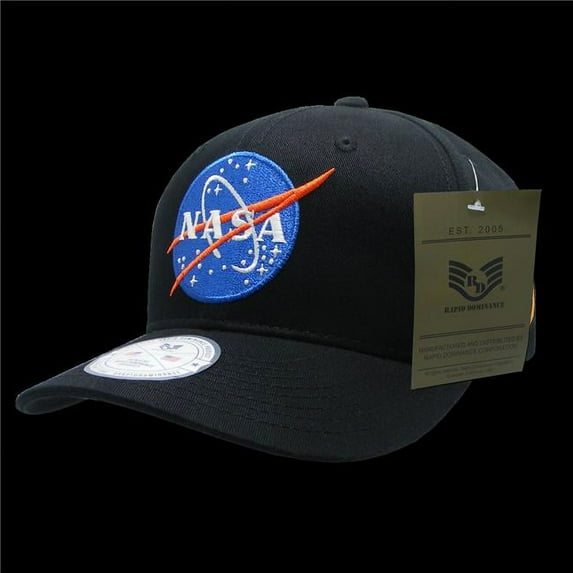 NASA Mission Cap, Meatball 11, Black