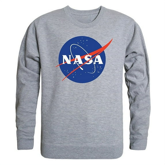 Rapid Dominance NAS2-MB-HGY-01 Meatball Graphic Crewneck Sweatshirt, Heather Gray - Small